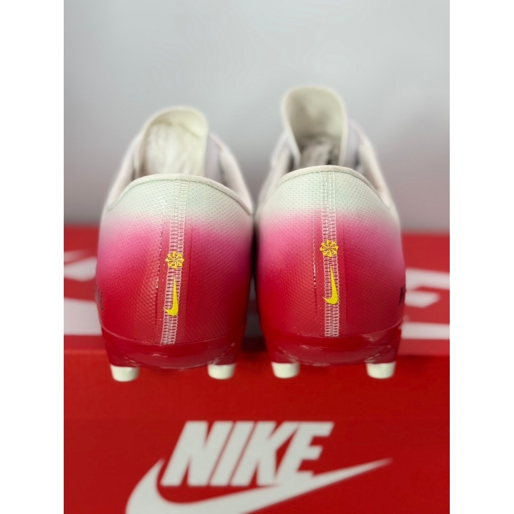 Nike Air Zoom Mercurial Vapor 15 Academy FG/MG Soccer Cleats White SZ 13 - Picture 8 of 10
